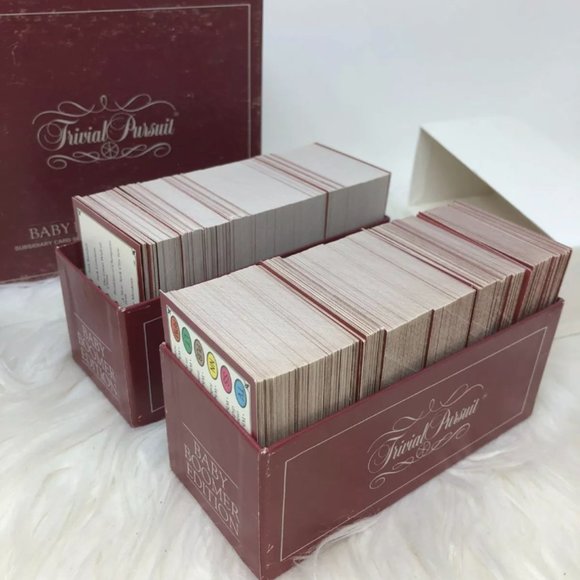 Trivial Pursuit subsidiary card set Baby Boomer Edition 1983 - Picture 4 of 5